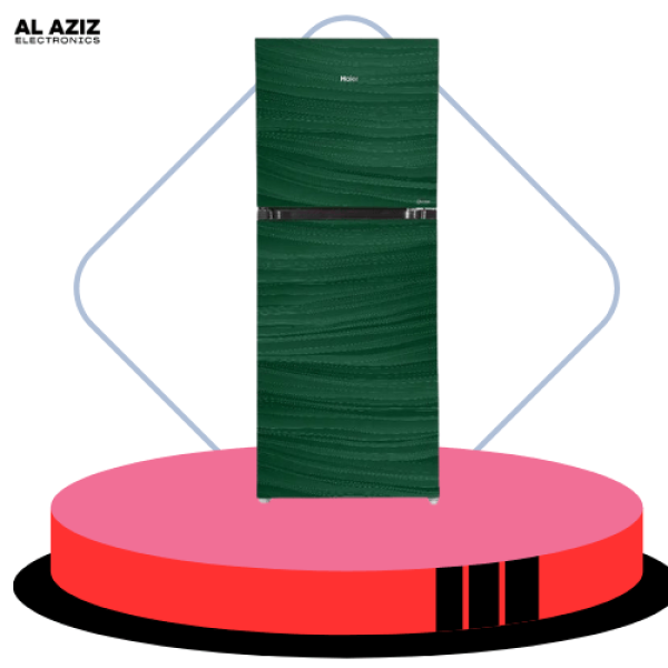 Haier Refrigerator Double Door - HRF-216 EPR/EPB/EPG (Glass Door)